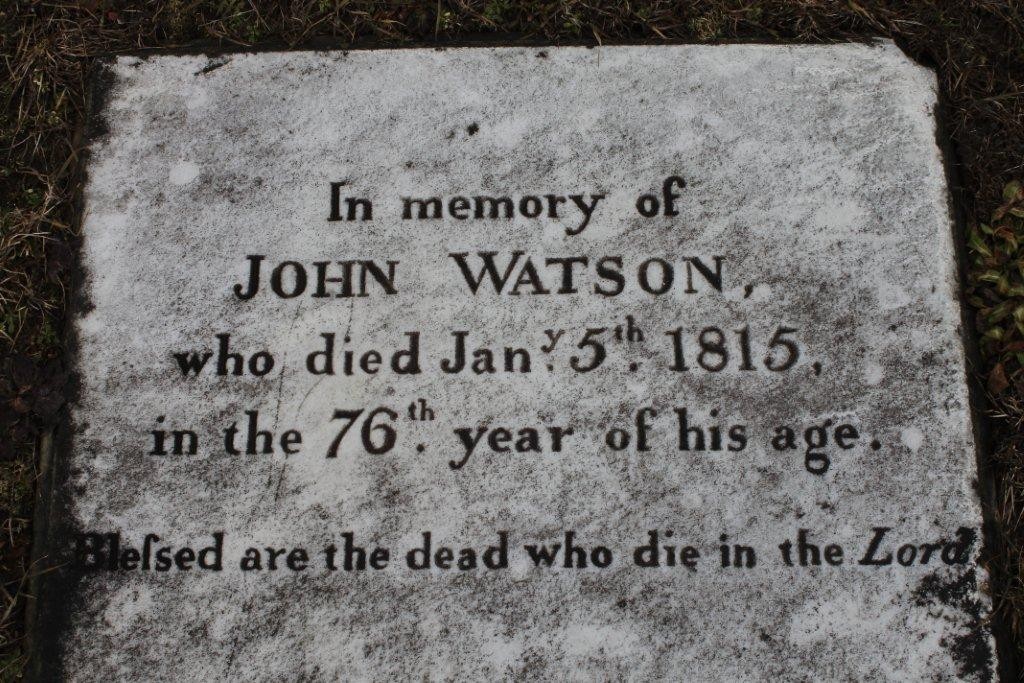 John Watson (1740-1815) Tombstone