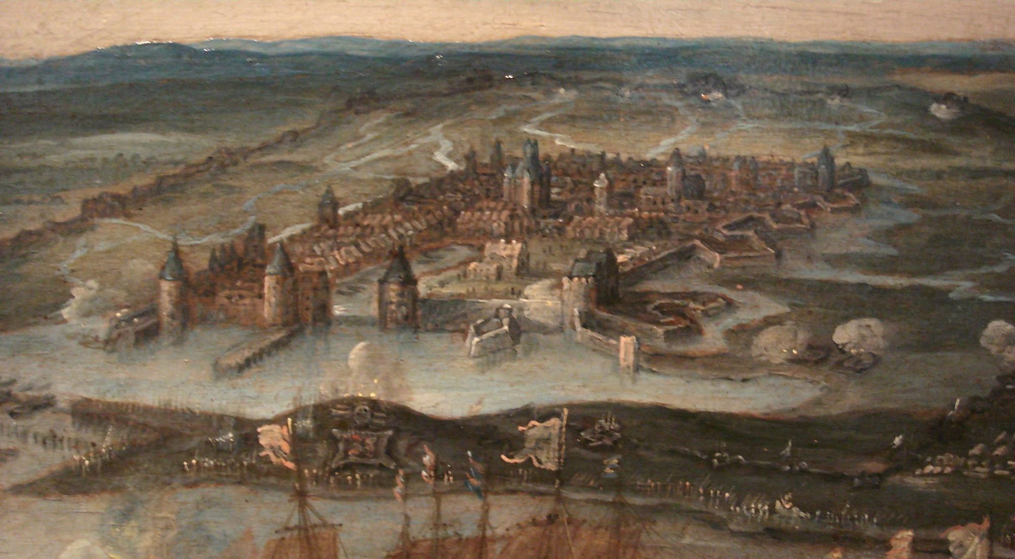 La Rochelle during the 1628 siege, Orbigny-Bernon Museum
