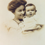 1132 - Mabel LaBarre Straub with Son Bruce, ca. 1910