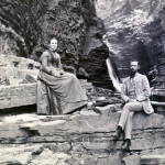 1157 - David & Laura Straub at Watkins Glen, 1888