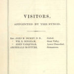 1858 US School Catalogs, LaFayette College, for Reverend John Farquhar