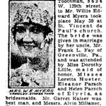 1927-06-05 Sun p4 Weddings, Gertrude Deering, Cleveland Plain Dealer