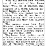 1950-06-08 Lansing State Journal (Lansing, MI) Thu Jun 8, 1950, p47, Emma Seibly Obit
