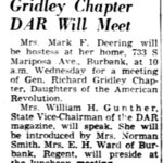 1952-09-28 Mrs Mark F Deering, The Los Angeles Times Sun Sep 28, 1952