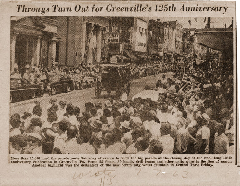 A Brief History of Greenville By Roy C. Beaver