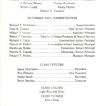 1986-06-08 Octorara HS Commencement Booklet, p5