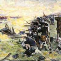 Americans Holding their Ground at the Battle of Brandywine