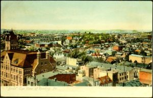 Birds Eye View of Reading, PA