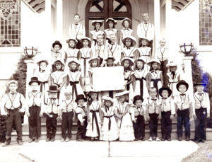 Bittner House Children, Slatington, PA Centennial, 1964