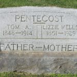 Caroline Elizabeth Lizzie Wells Pentecost (1851-1929)