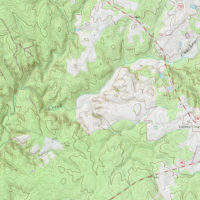 Couches Creek Topographic Map