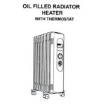 Duracraft Oil Filled Radiator Heater Owner's Manual Model CZ-600