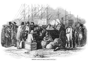 Emigrants Arrival at Cork