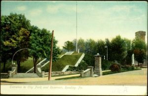 Entrance to City Park and Reservoir, Reading, PA