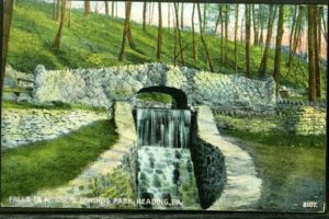 Falls in Mineral Springs Park, Reading, PA