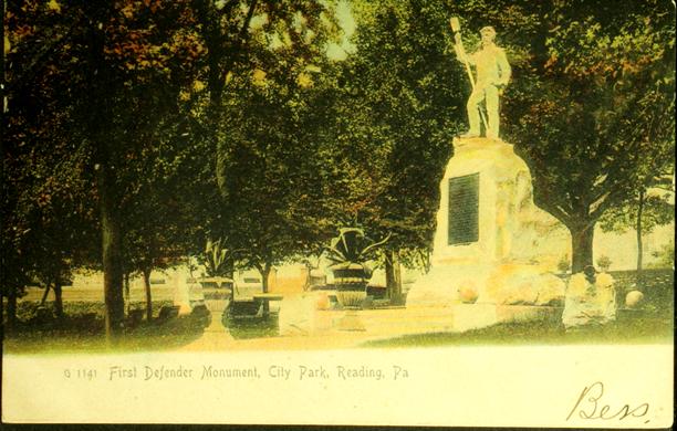 First Defender Monument, City Park, Reading, PA