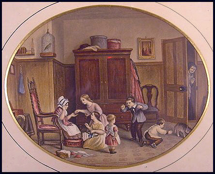 Grandmother's Snuff Box, LeBlond Oval Print