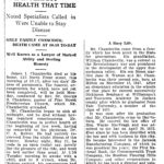 Harrisburg Telegraph (Harrisburg, PA) Fri Jun 1, 1906, p1, Jas I Chamberlin Dead of Pneumonia After Brief Illness