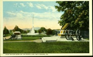 High Water Mark of the Rebellion, Gettysburg, PA
