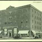 Hotel Berwick, Berwick, PA, b&w