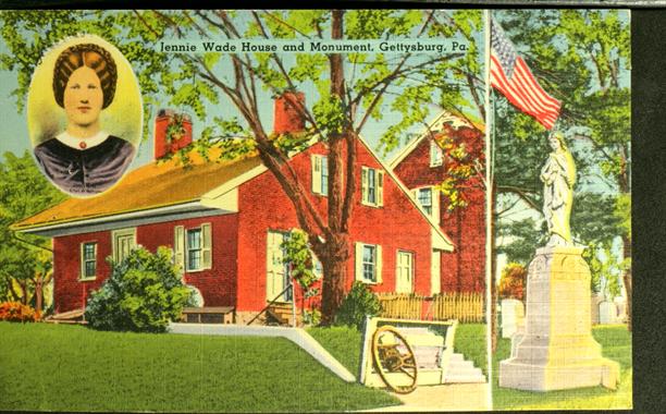 Jennie Wade House and Monument, Gettysburg, PA