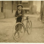 Messenger boy working for Mackay Telegraph Company, Waco, Texas, 1913