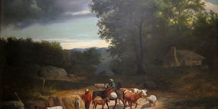 Moving Further Westward, ca. 1840, by James Henry Beard (1812-1893), Cincinnati Art Museum