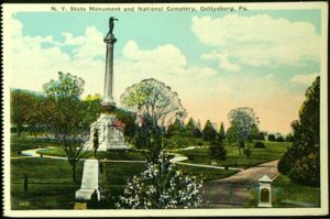 NY State Monument and National Cemetery, Gettysburg, PA