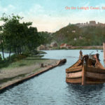 On the Lehigh Canal, Slatington, PA, Postmarked 1910
