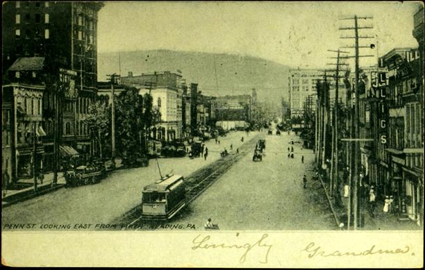 Penn Street Looking East, Reading, PA