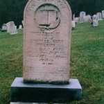 St Johns Union Cemetery April 2001 William H Straub son of Thomas and Abby