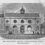 The Huguenots in England: The Huguenot Church, Threadneedle Street; from The Graphic, 24 October 1885