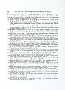 The Registers of the French Church, Threadneedle St, V1, 1612, p86, baptisms