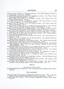 The Registers of the French Church, Threadneedle St, V1, 1615, p99, baptisms