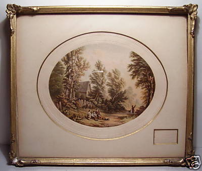 The Bird’s Nest, LeBlond Oval Print
