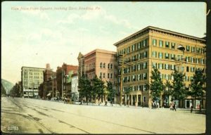 View from Penn Square, looking East, Reading, PA
